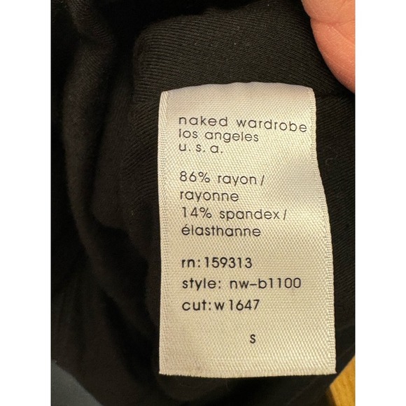 Naked Wardrobe Black Cutout Bodysuit - Picture 6 of 9